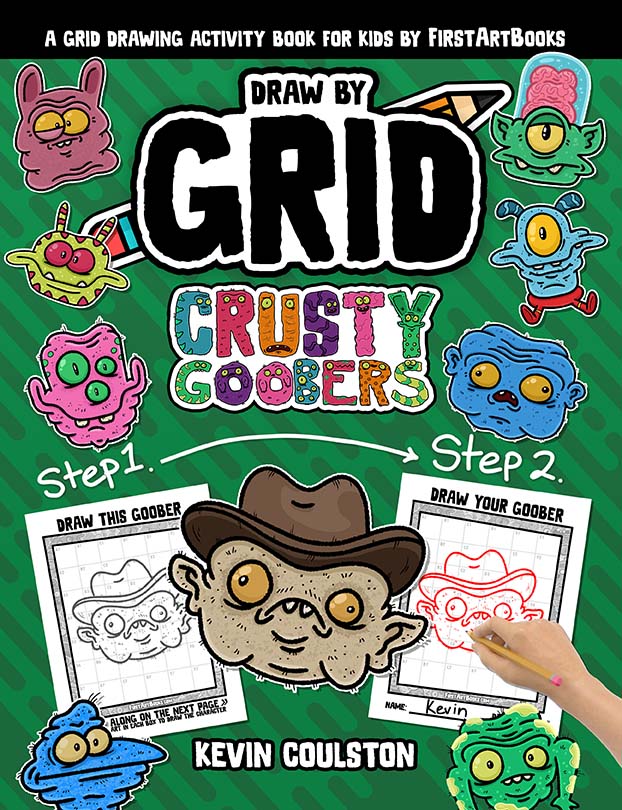 Cover of Draw by Grid: Crusty Goobers