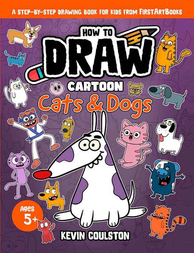 Cover of How to Draw: Cartoon Cats & Dogs