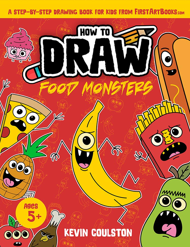 Cover of How to Draw: Food Monsters