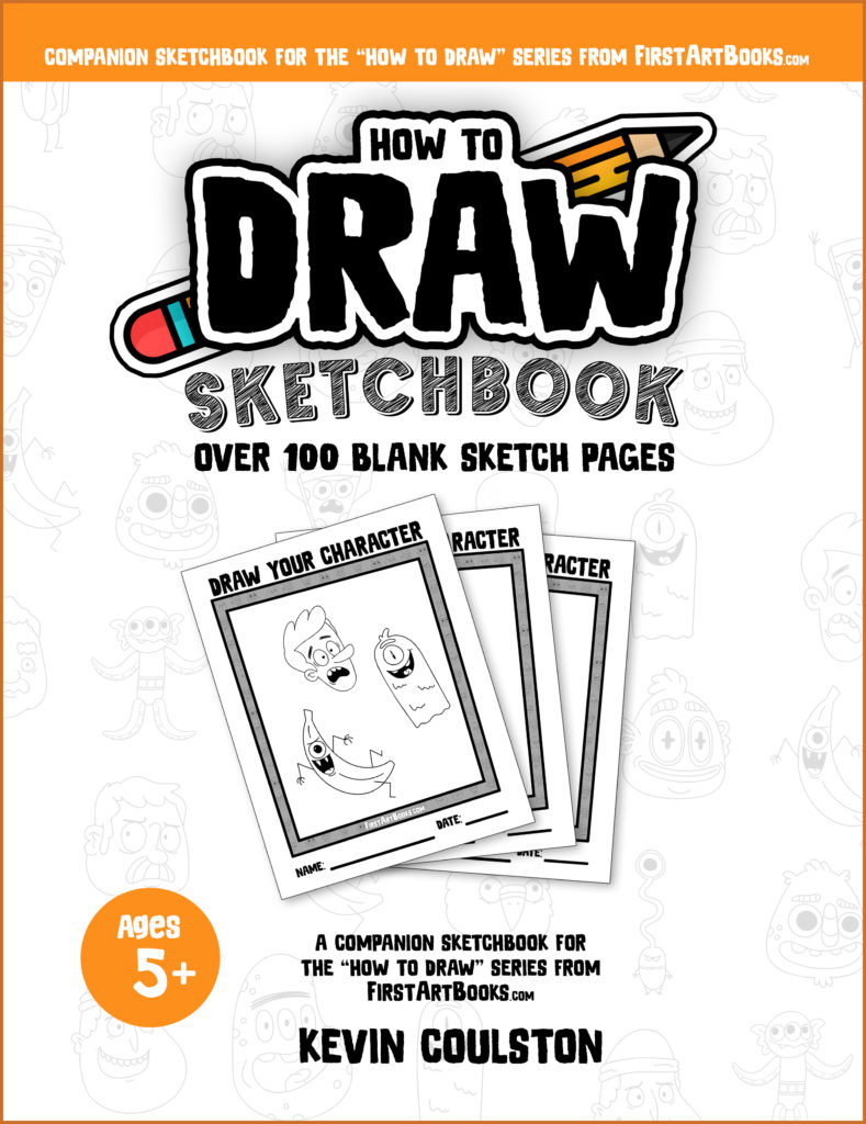 Cover of How to Draw: Sketchbook: Extra Drawing Pages For The "How To Draw" Books By Kevin Coulston